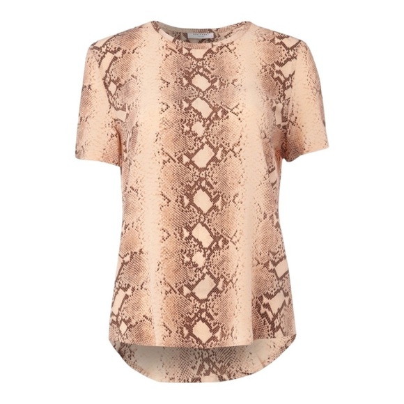 𝅺Equipment Femme Riley 100% Silk Python Print Blouse - Picture 2 of 10